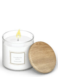 Doftljus med trälock