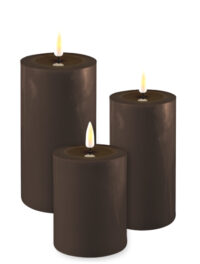 LED-ljus mocca 7,5 x 10 cm