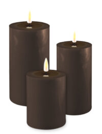 LED-ljus mocca 7,5 x 12,5 cm