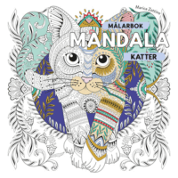 Målarbok mandala: katter