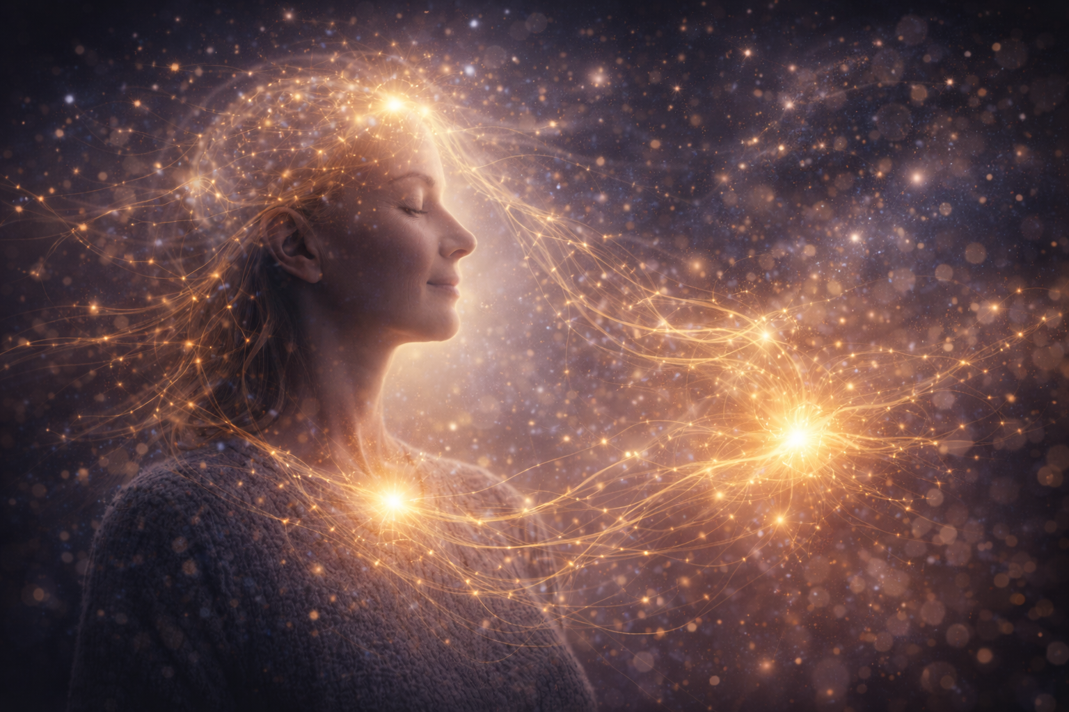 Ljusets nätverk av energi