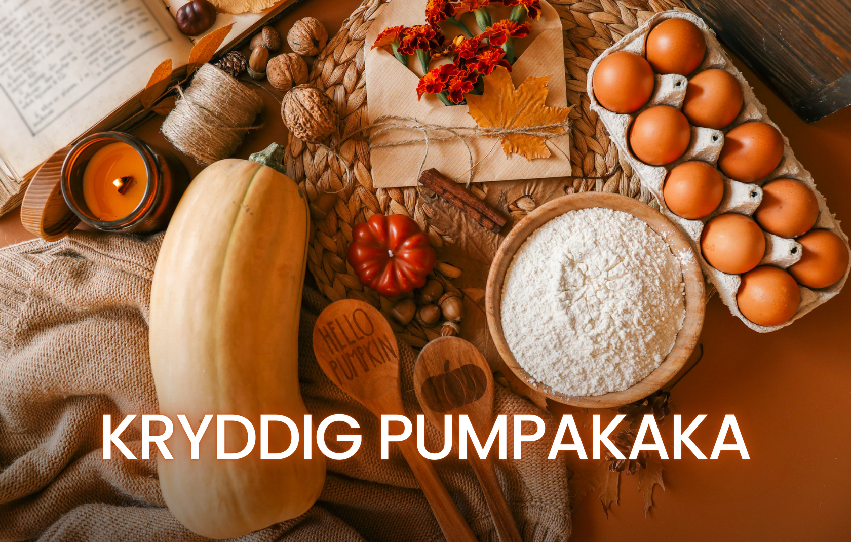 Kryddig pumpakaka