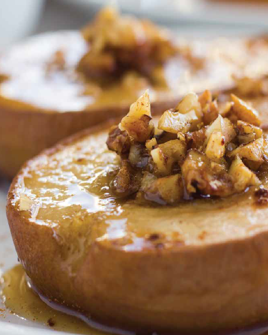 Värm dig med kanelbakade päron i vinter